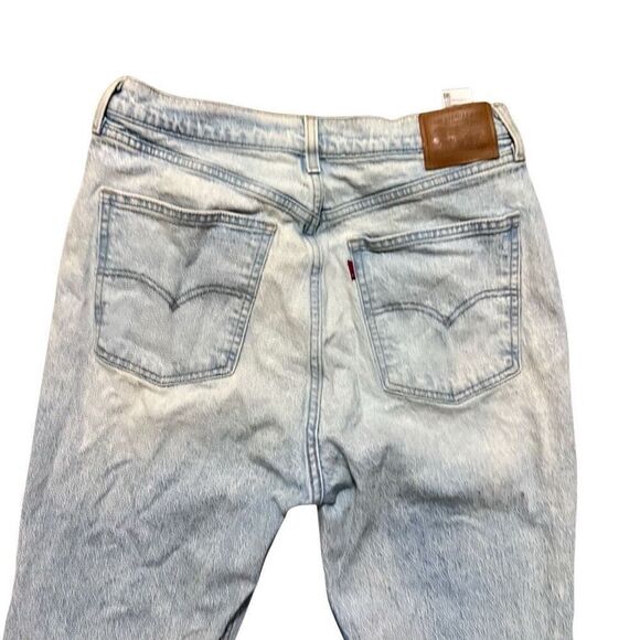Levi’s 70’s high slim straight leg jeans side slit size 32 - Picture 5 of 5